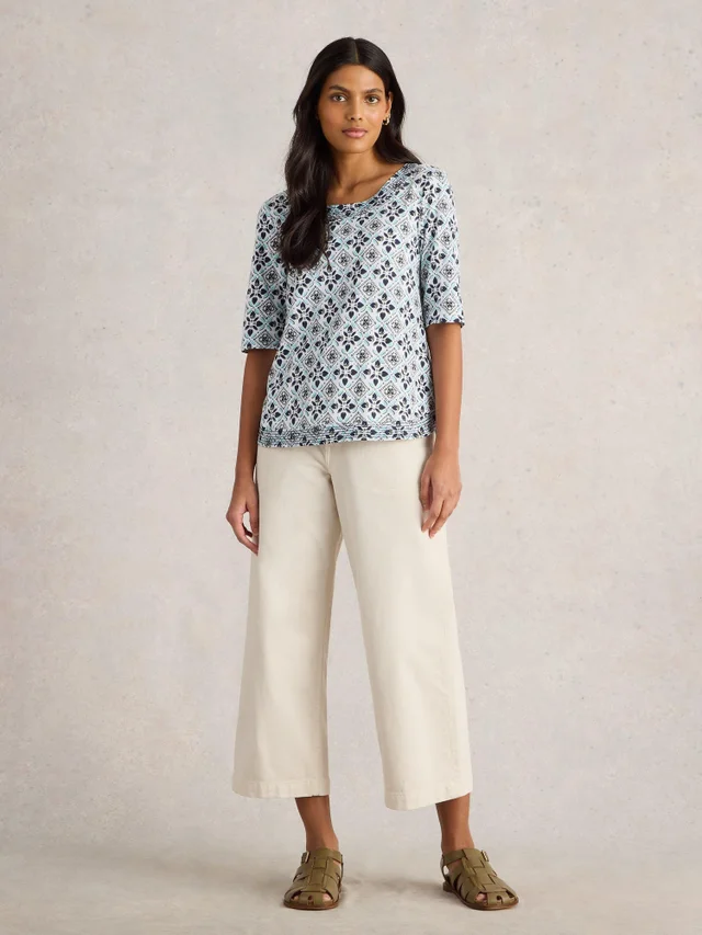 T-Shirt Weaver aus Jersey