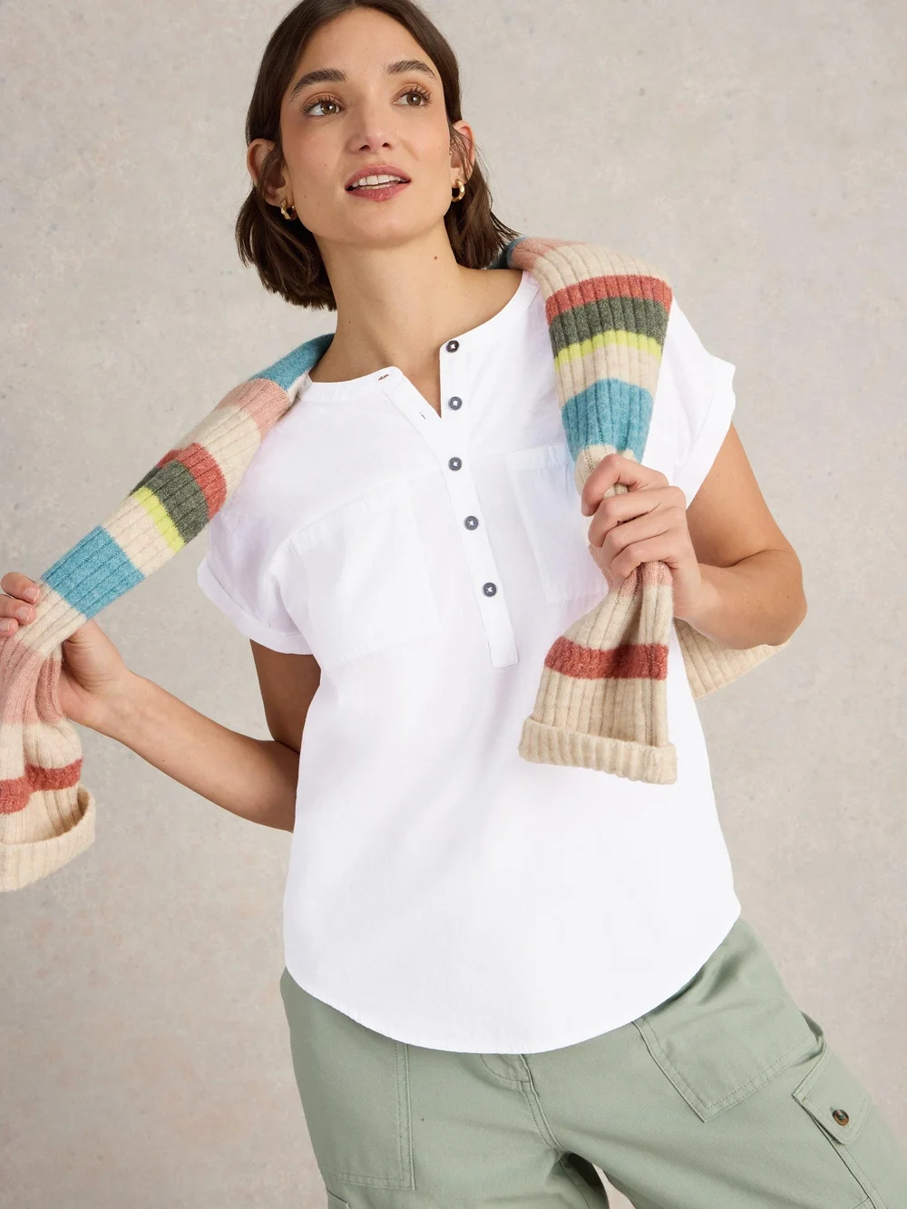 T-Shirt Beth - Bril White - 52 Bild 1