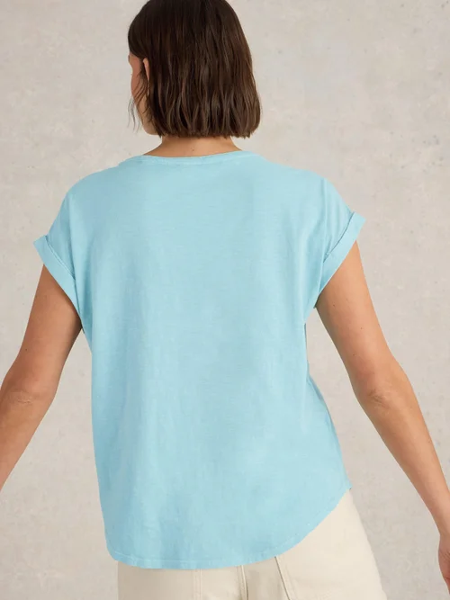 T-Shirt Beth - Lgt Blue - 52 Bild 4