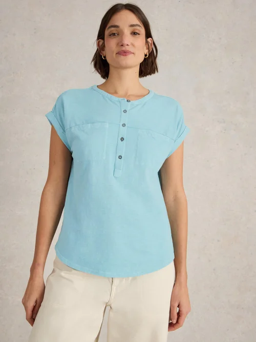 T-Shirt Beth - Lgt Blue - 52 Bild 3