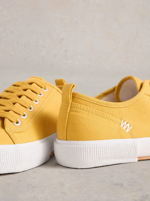 Pippa Stoffturnschuhe - Mid Yellow - 36 Bild 3