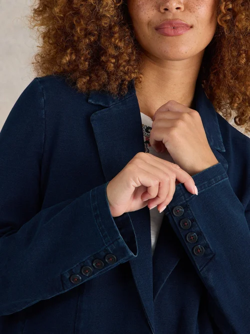 Jerseyblazer Evelyn - Dk Denim - 50 Bild 3