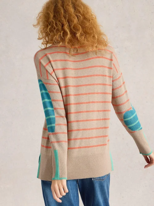 Pullover Olive mit Herz - Nat Mlt - 50 Bild 4