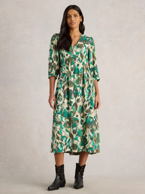 Midikleid Lucy - Green Pr - 52/R Bild 2