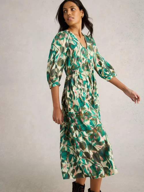 Midikleid Lucy - Green Pr - 52/R Bild 1