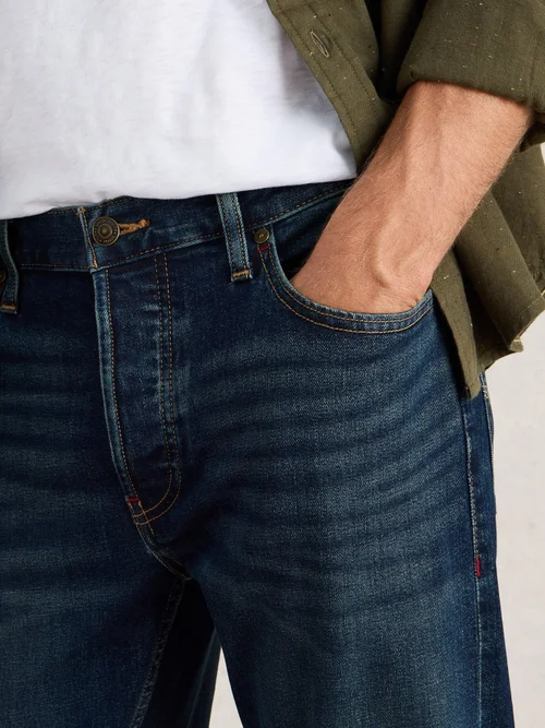 Straight Jeans Eastwood - Dk Blue - 40/R Bild 3