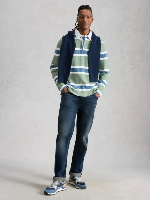 Straight Jeans Eastwood - Dk Blue - 38/R Bild 1