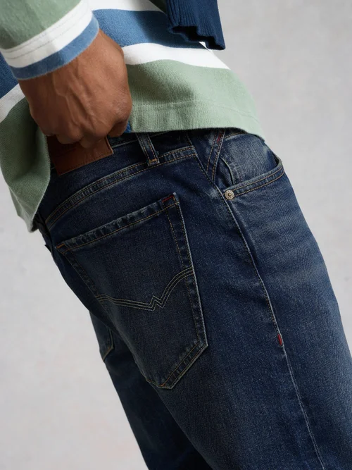 Straight Jeans Eastwood - Dk Blue - 38/R Bild 3