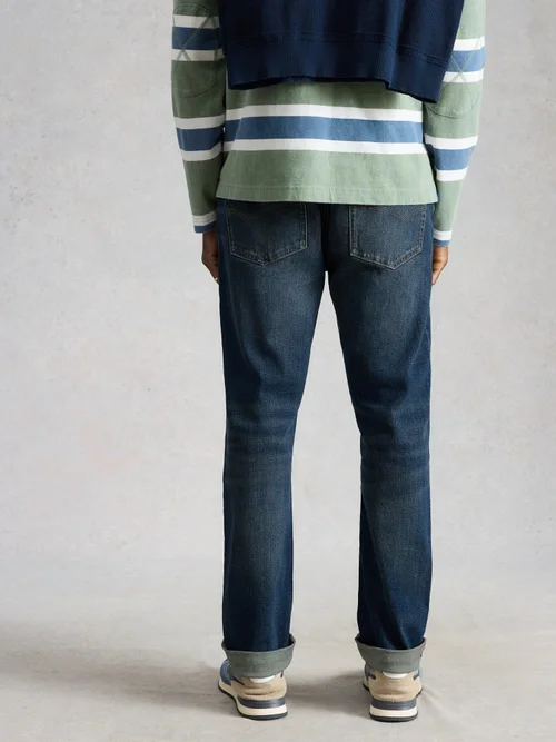 Straight Jeans Eastwood - Dk Blue - 38/R Bild 4