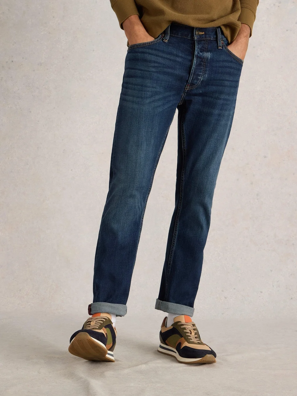 Straight Jeans Eastwood - Mid Denim - 38/R Bild 1