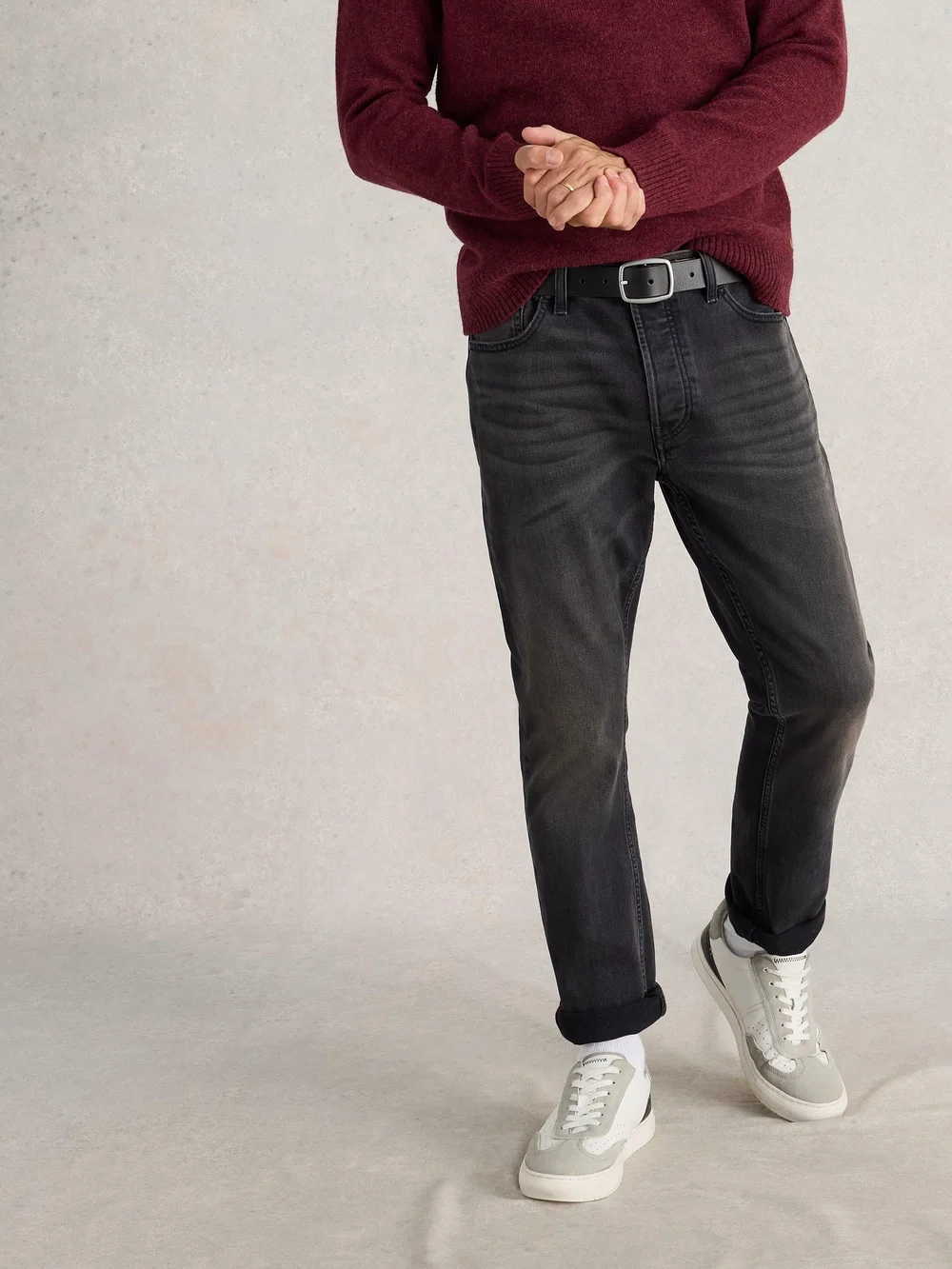 Straight Jeans Eastwood - Washed Blk - 40/R Bild 1