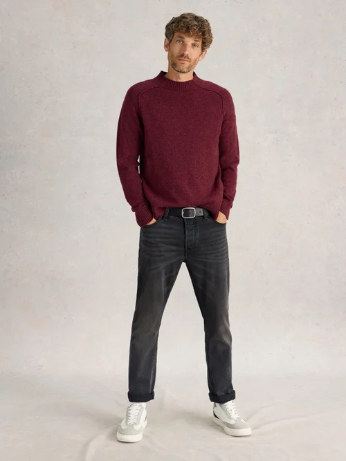 Straight Jeans Eastwood - Washed Blk - 40/R Bild 2