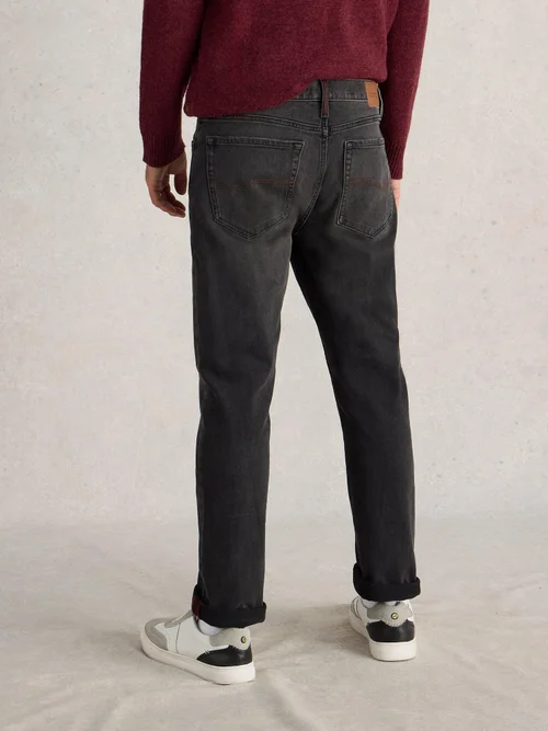 Straight Jeans Eastwood - Washed Blk - 40/R Bild 4