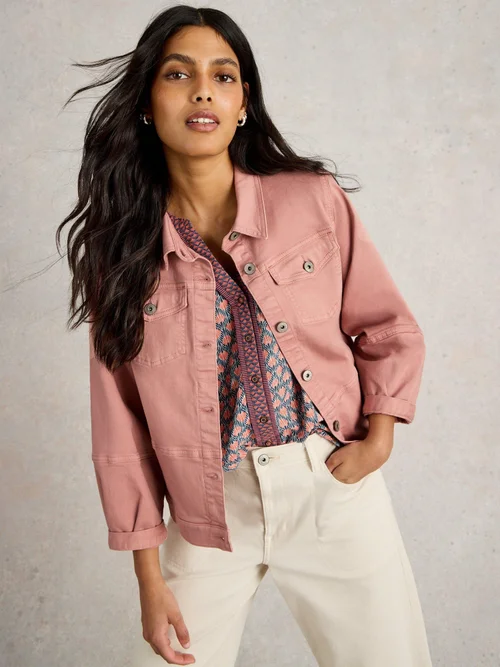 Jeansjacke Camille - Dus Pink - 52/R Bild 3