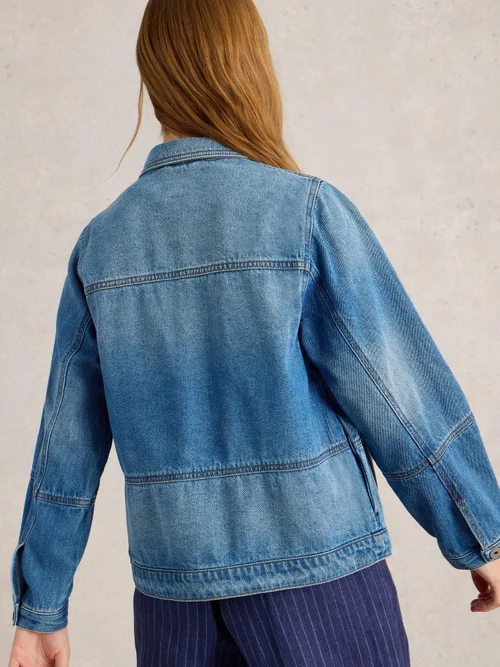 Jeansjacke Camille - Mid Denim - 50/R Bild 4