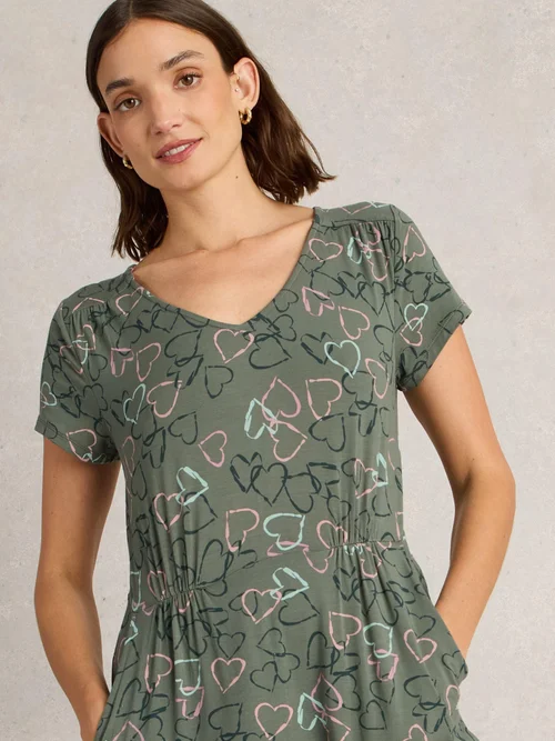 Jerseykleid Tallie - Green Pr - 52/R Bild 3