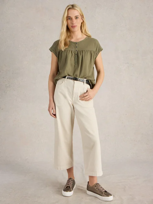 Top Bethany - Khaki Grn - 42 Bild 2