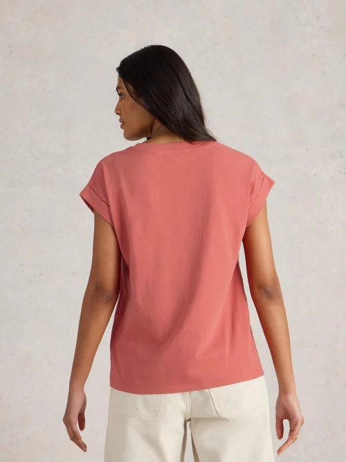 Besticktes Top Betty - Mid Pink - 50 Bild 4