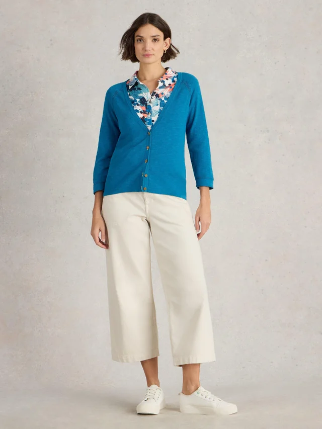 Strickjacke Naria aus Leinenmischung