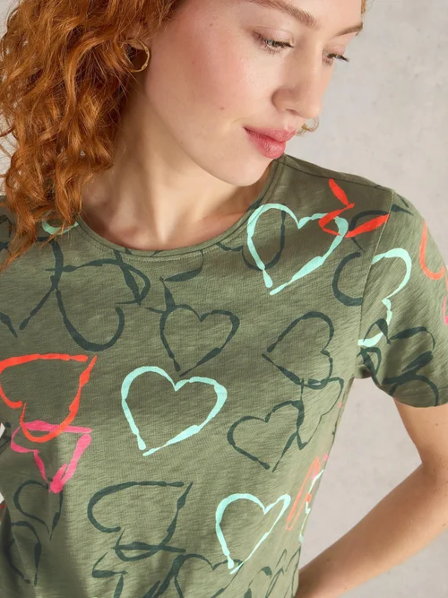 T-Shirt Abbie - Green Pr - 52 Bild 3