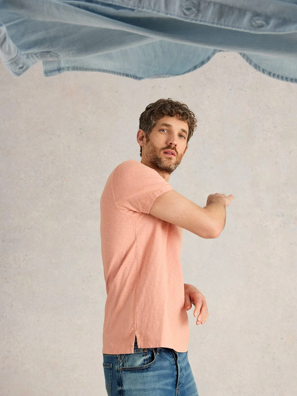 T-Shirt Abersoch - Lgt Pink - XXXL Bild 1