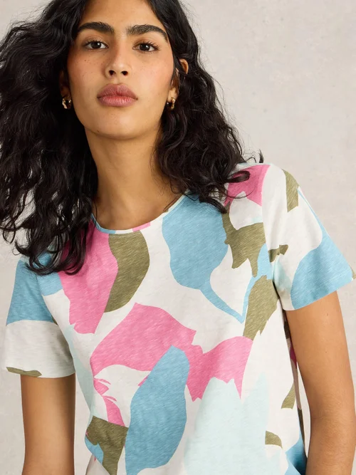 T-Shirt Abbie - Pink Pr - 52 Bild 3