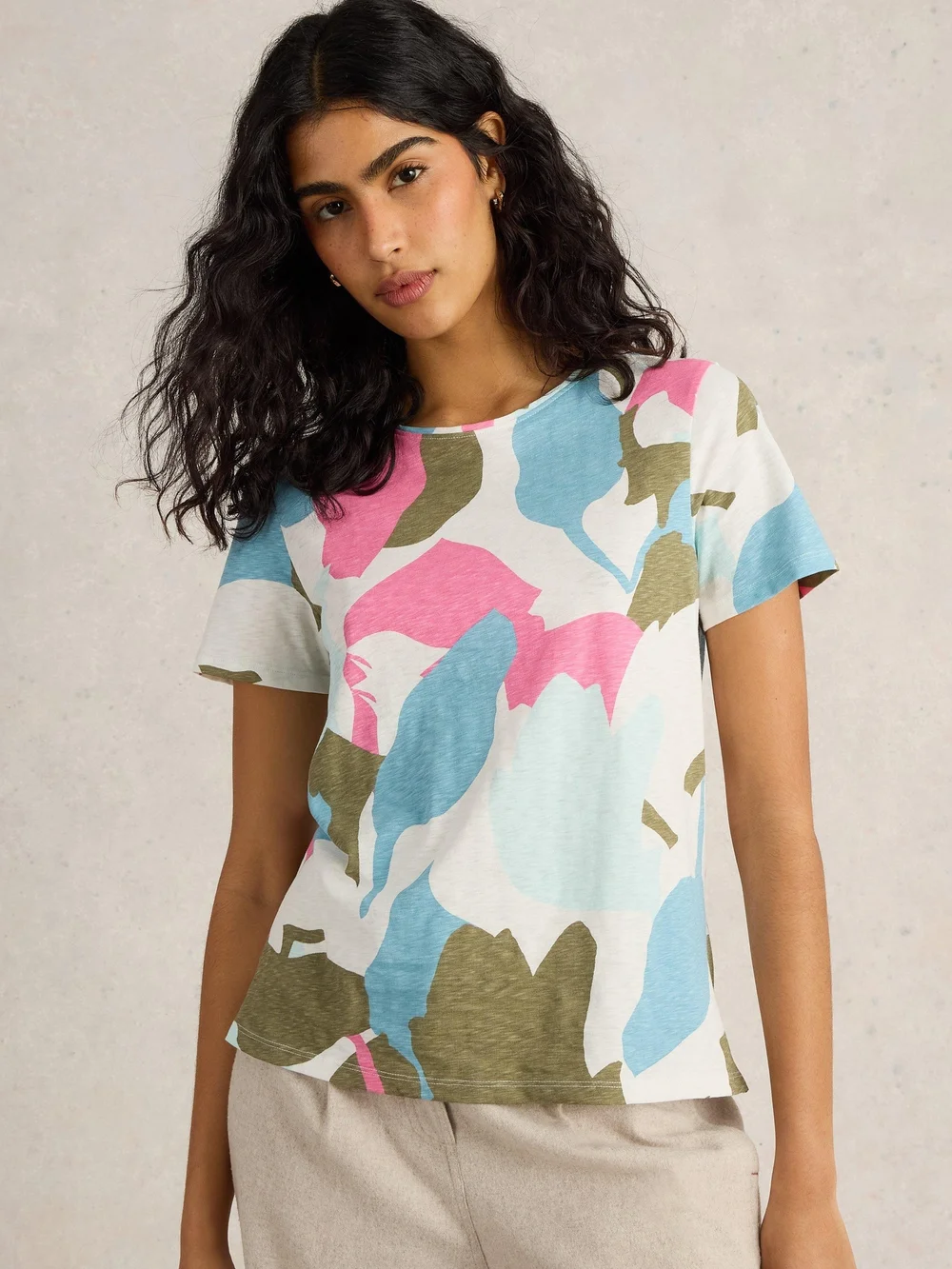 T-Shirt Abbie - Pink Pr - 52 Bild 1
