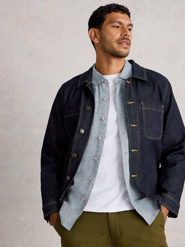 Leinenhemd Keswick Langarm