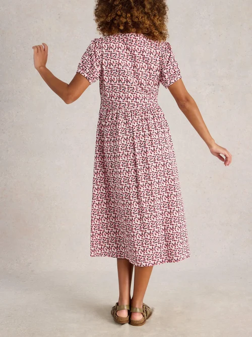 Jerseykleid Leah - Red Mlt - 52/R Bild 4