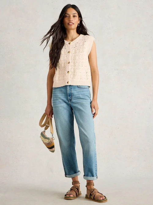 Strickweste Anna - Lgt Nat - XL Bild 2