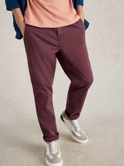 Hose Sutton mit Tunnelzug - Dk Plum - 40/R Bild 1