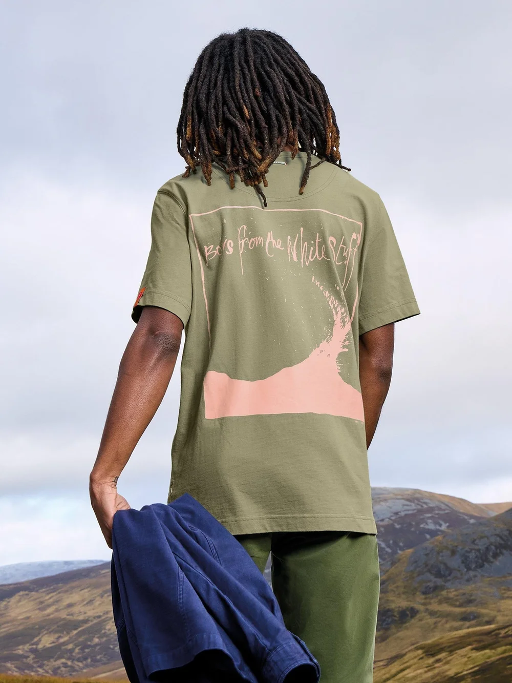 T-Shirt mit Tasche - Green Pr - XXL Bild 1