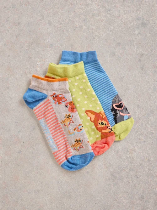 3er-Pack Socken Tierische Freunde - Blue Mlt - 39-41 Bild 1