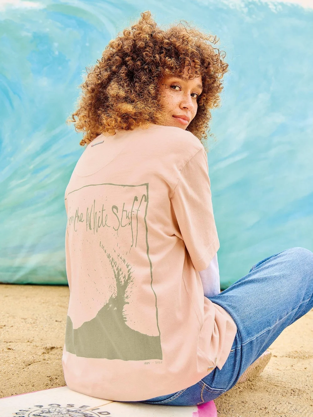 T-Shirt mit Grafik-Print - Lgt Pink - S Bild 1