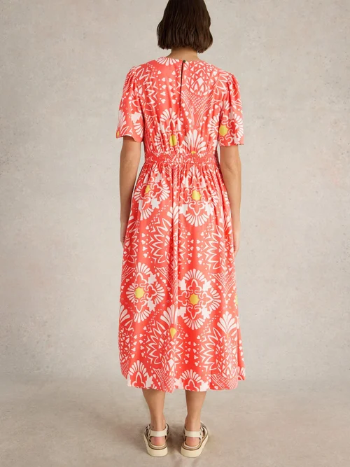 Midikleid Lucy - Coral Pr - 36/R Bild 4