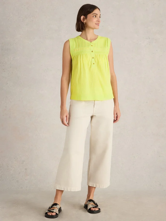 Top Isla aus Materialmix