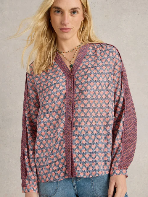 Top Mabel mit Mustermix - Navy Multi - 52 Bild 3