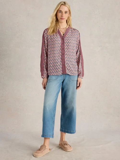 Top Mabel mit Mustermix - Navy Multi - 52 Bild 2