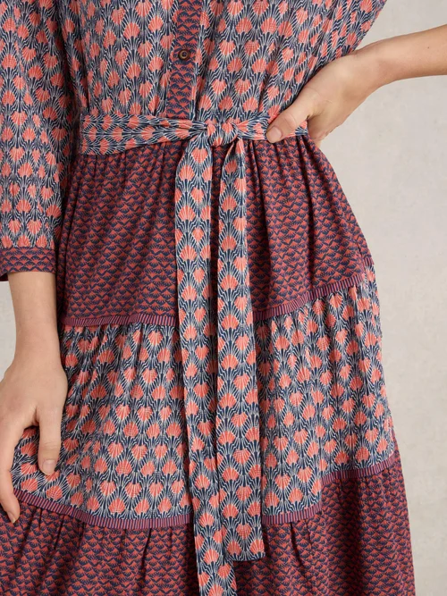 Kleid Mabel mit Mustermix - Navy Multi - 50/R Bild 3