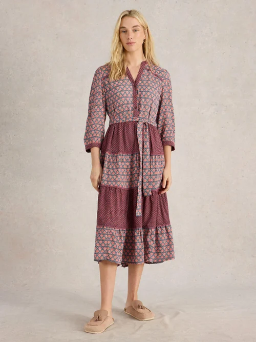 Kleid Mabel mit Mustermix - Navy Multi - 50/R Bild 2