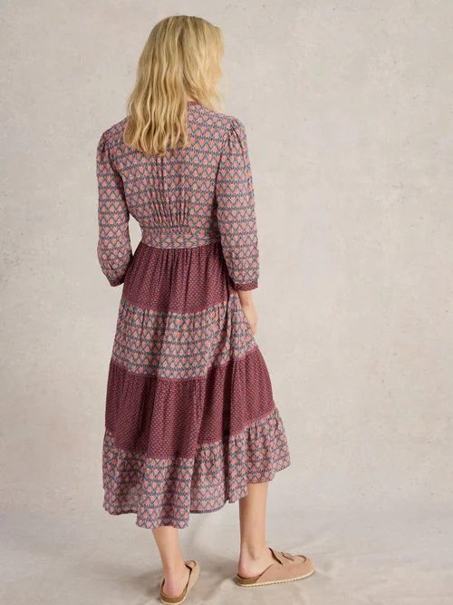 Kleid Mabel mit Mustermix - Navy Multi - 50/R Bild 4