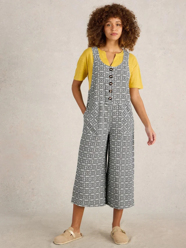 Latzhose Viola aus Leinen