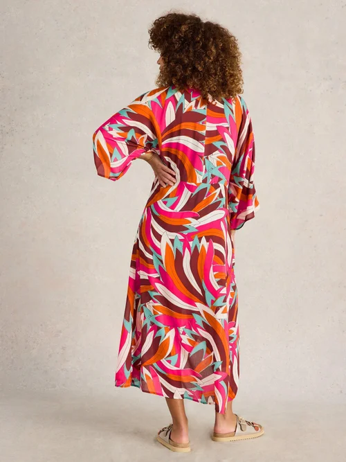 Cleo Kimono - Pink Pr - XS Bild 4