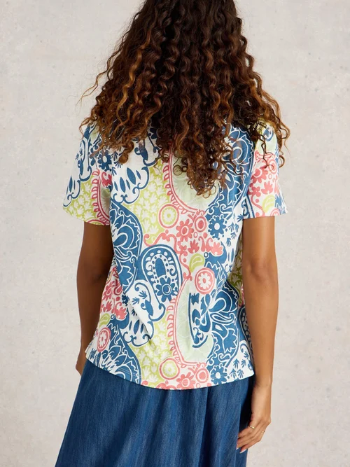 T-Shirt Abbie - Navy Multi - 52 Bild 4