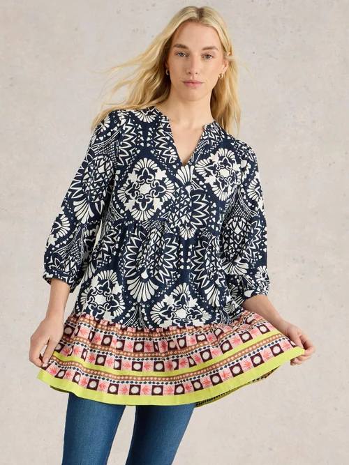 Tunika Marta - Navy Multi - 44 Bild 3