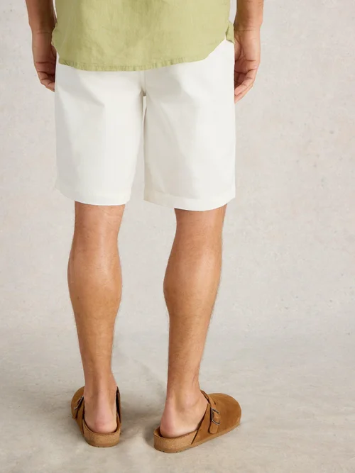 Chino-Shorts aus Bio-Baumwolle - Bril White - 40/R Bild 4