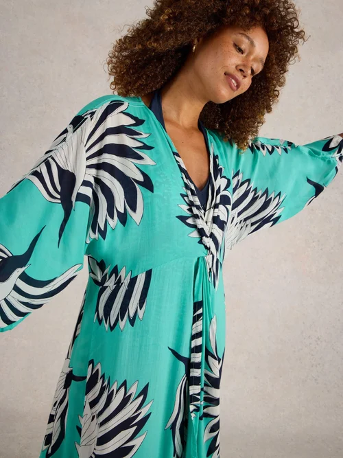 Cleo Kimono - Blue Mlt - XS Bild 3