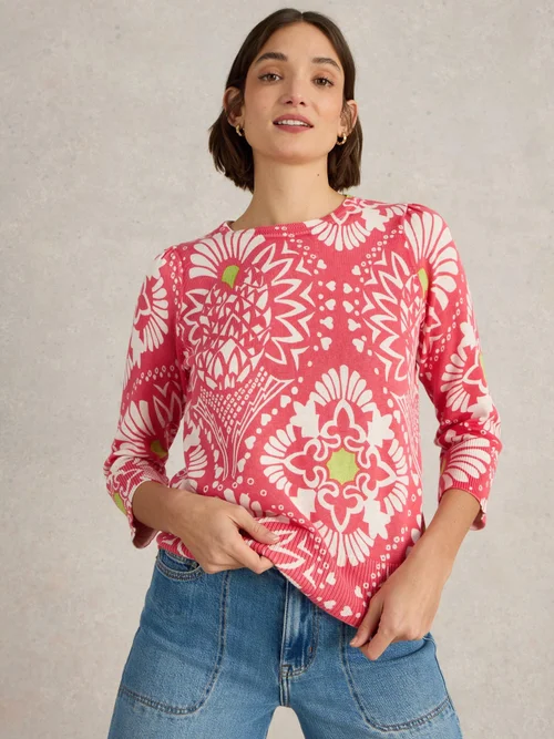 Pullover Rose - Coral Pr - 50 Bild 3