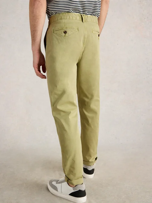 Chinohose Sutton aus Bio-Baumwolle - Lgt Green - 36/R Bild 4