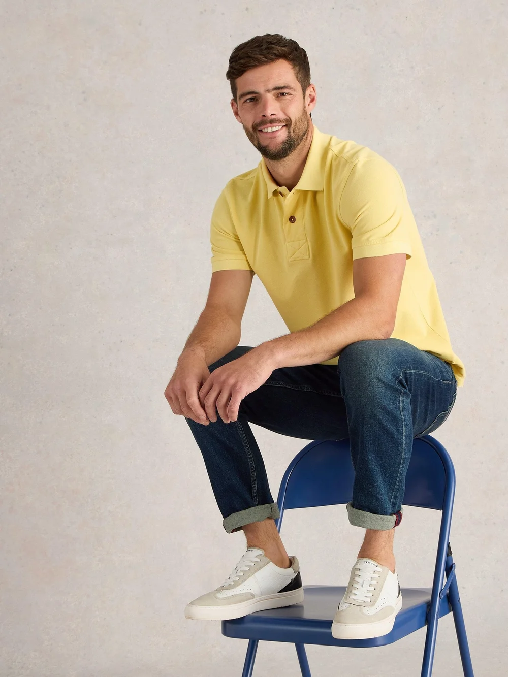 Utility Polohemd - Lgt Yellow - S Bild 1